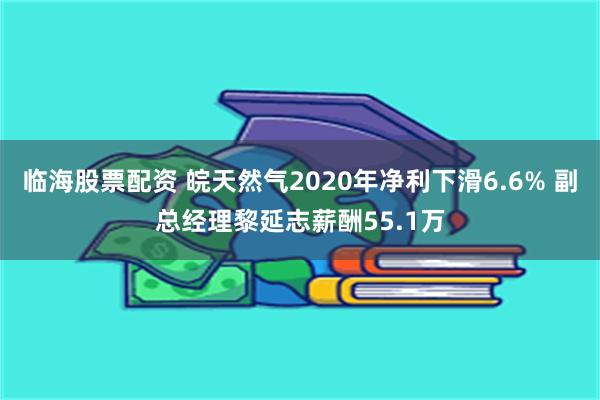 临海股票配资 皖天然气2020年净利下滑6.6% 副总经理黎延志薪酬55.1万