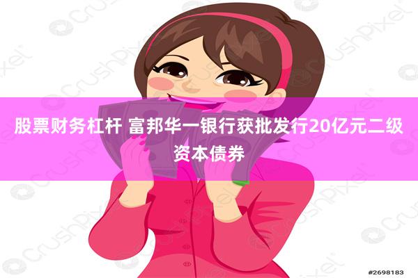 股票财务杠杆 富邦华一银行获批发行20亿元二级资本债券