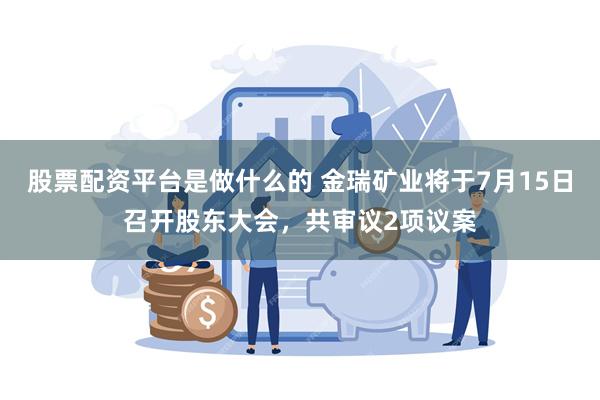 股票配资平台是做什么的 金瑞矿业将于7月15日召开股东大会，共审议2项议案