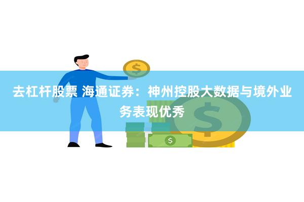 去杠杆股票 海通证券：神州控股大数据与境外业务表现优秀